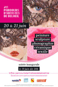 affiche parcours d'artistes de Beloeil 2015