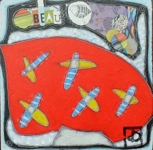 Beau mai 2016 15x15cm