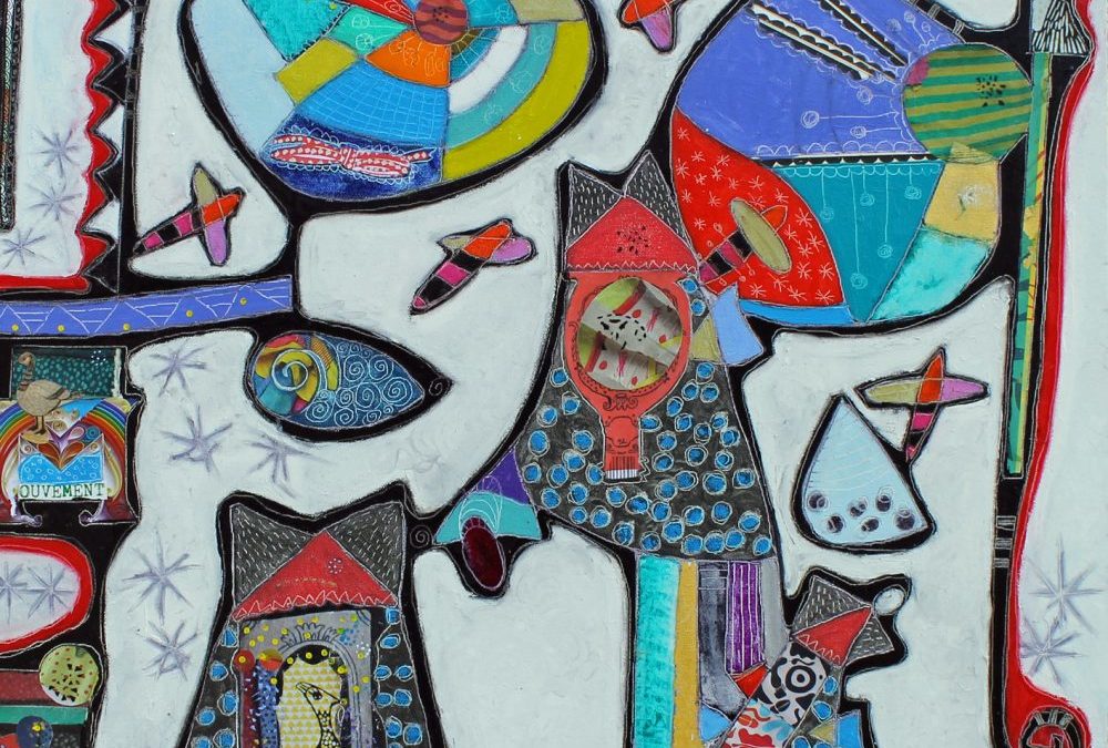 Atelier du chat qui brode à Quimperlé m’accueille……